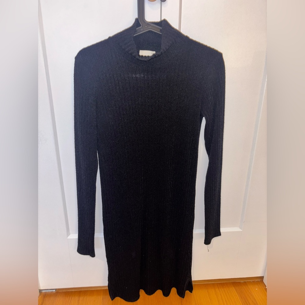 Wilfred Black Long Sleeve Dress